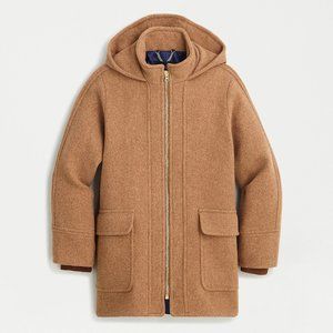 J. Crew Swing coat in Italian stadium-cloth wool, Size L